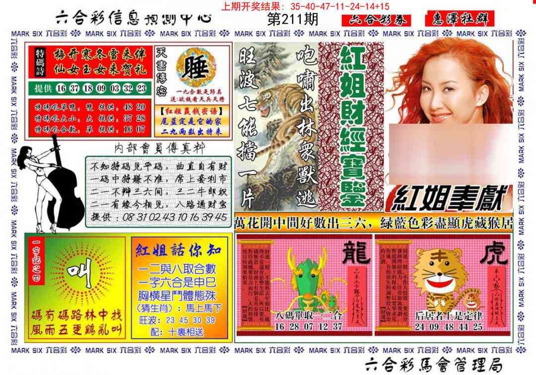 211期红姐财经宝鉴[图]