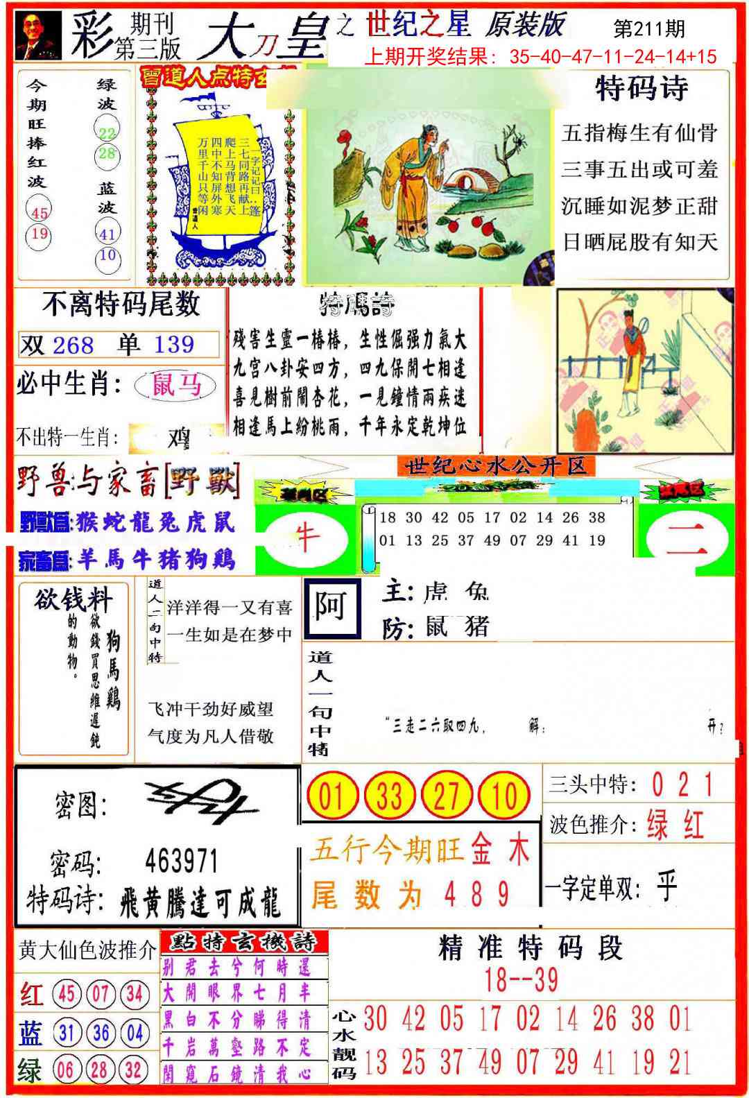 211期大刀皇之(世纪之星)[图]