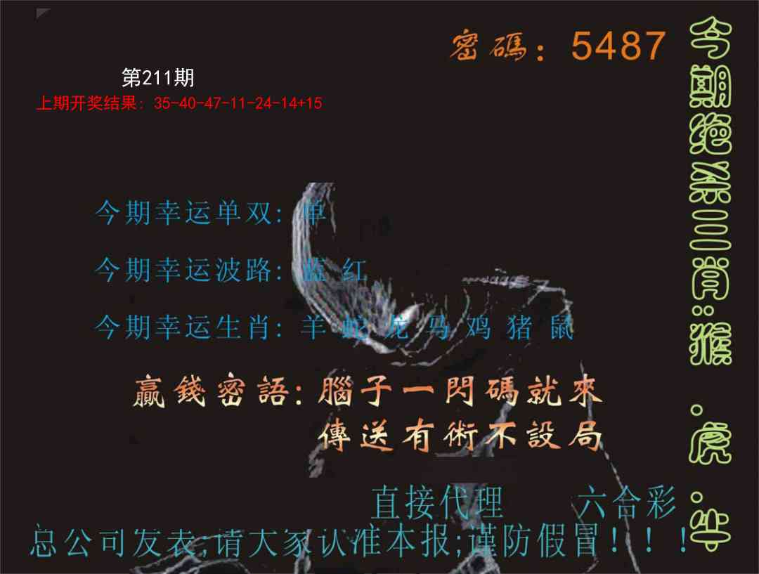 211期特码报[图]