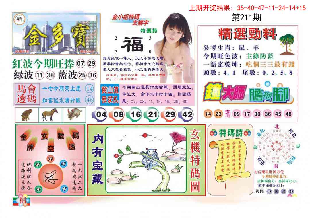 211期金多宝[图]