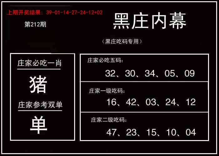 212期黑庄内幕[图]