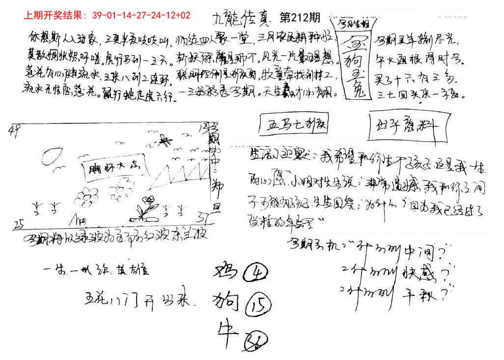 212期手写九龙内幕[图]