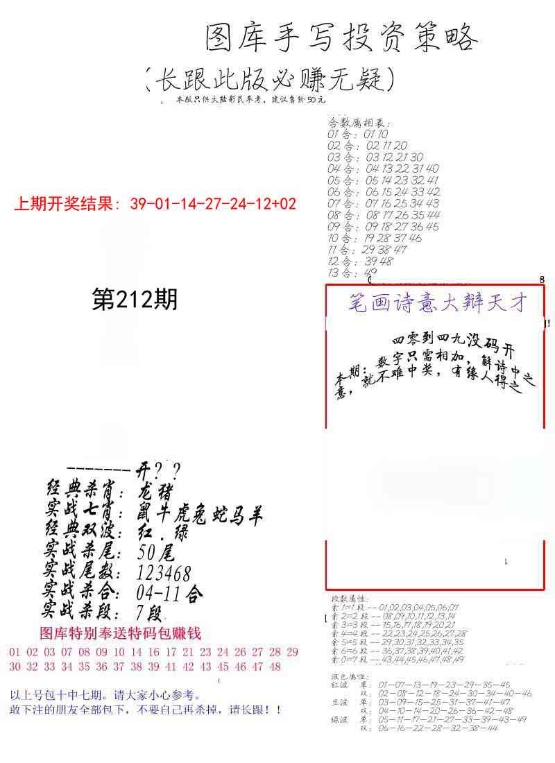 212期手写投资策略[图]