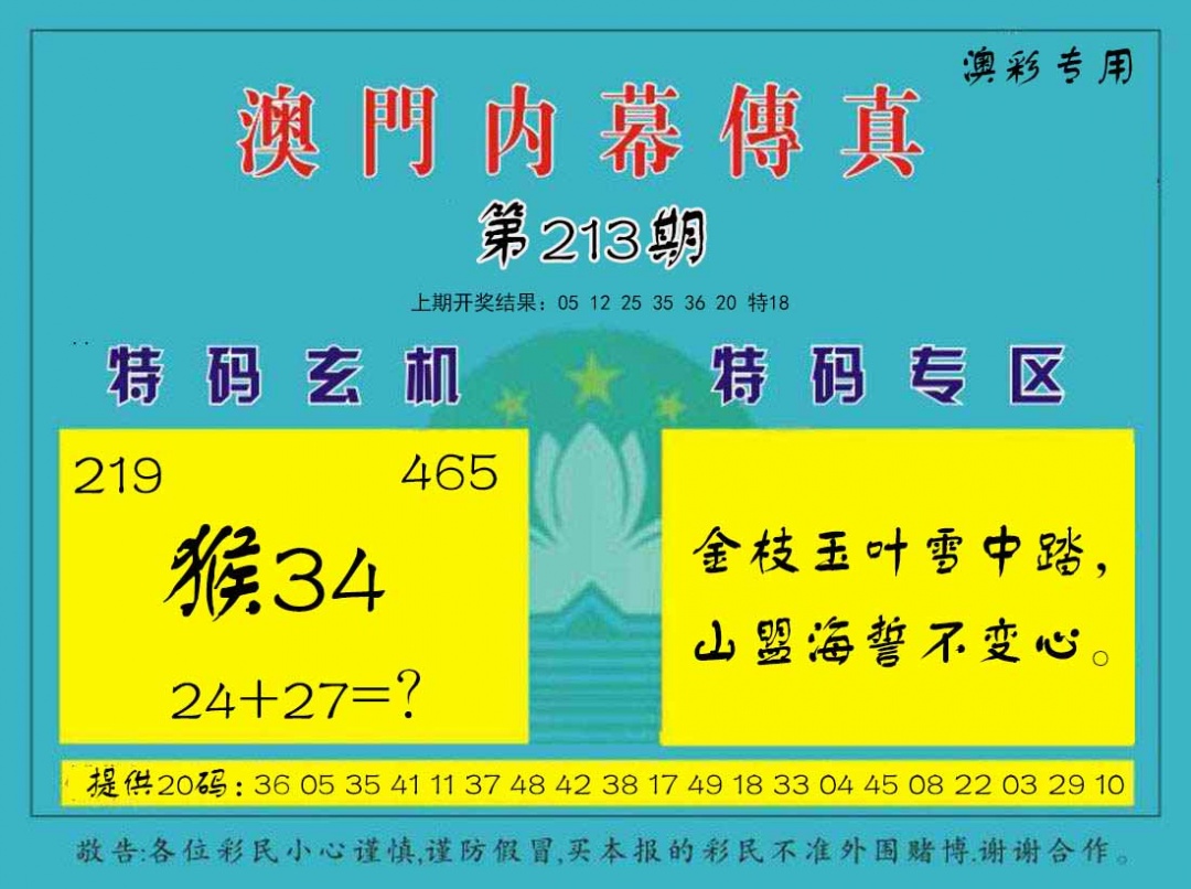 213期内幕传真[图]