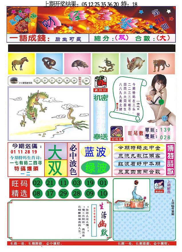 213期118财经宝鉴[图]
