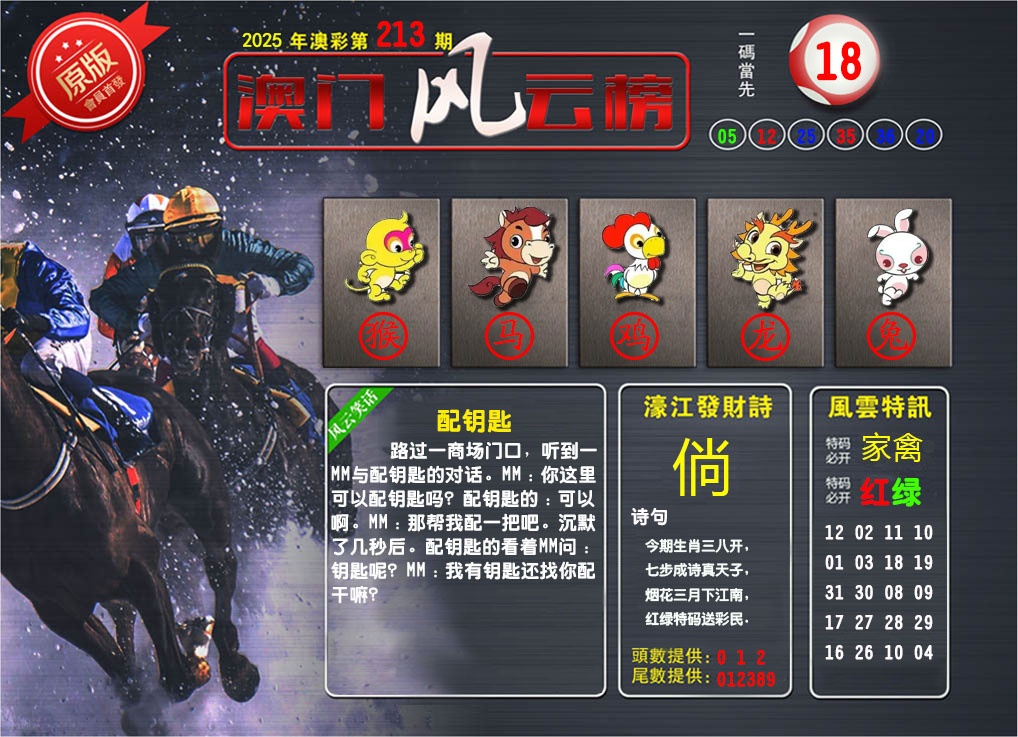 213期澳门风云榜[图]