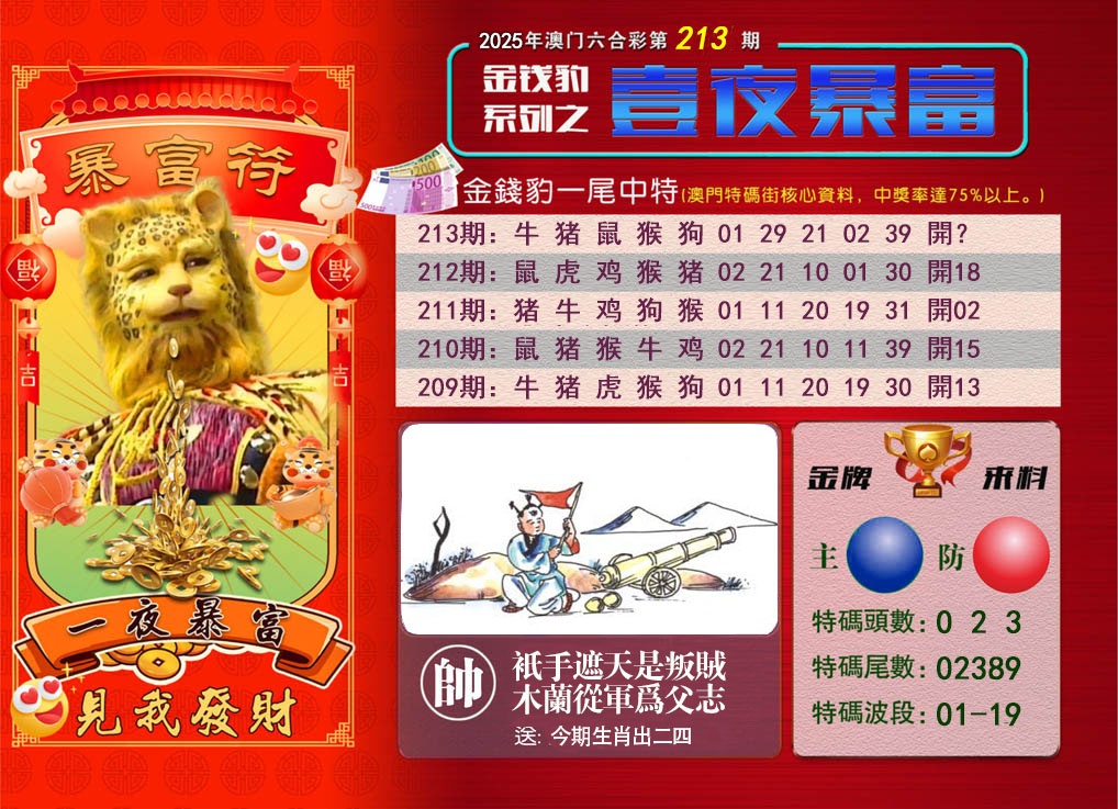 213期一夜暴富[图]