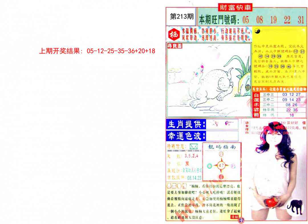 213期财富快车[图]