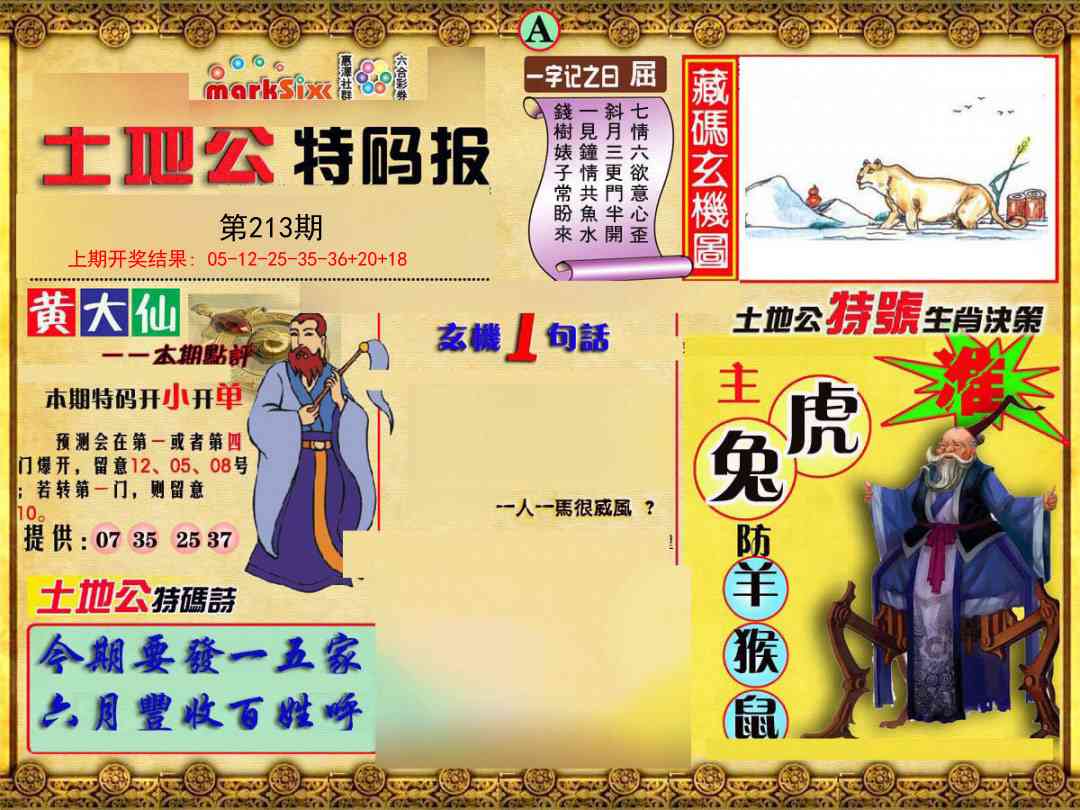 213期土地公特码报A[图]