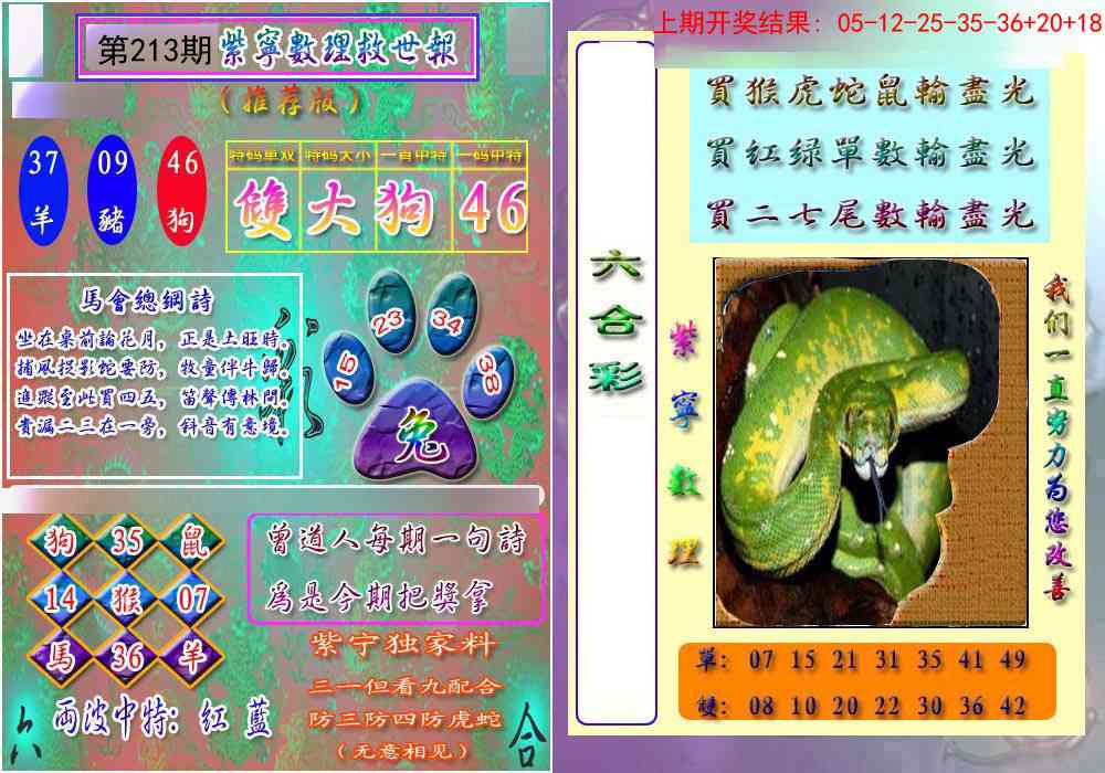 213期数理救世报[图]