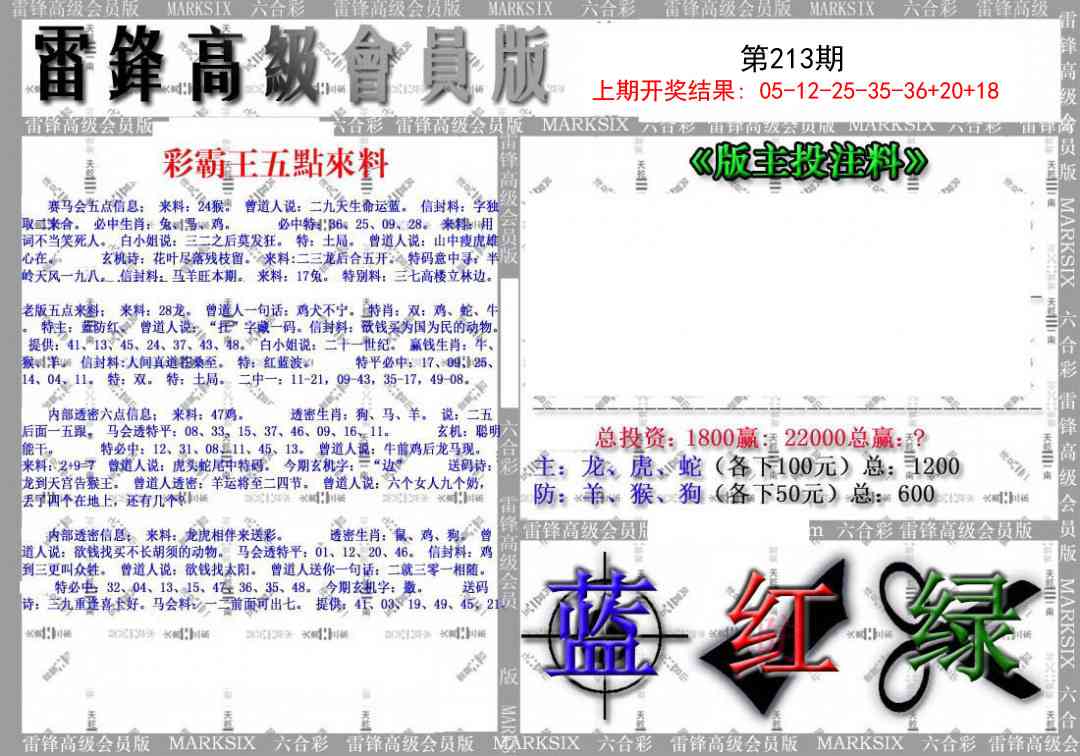 213期(假)雷锋高级会员版[图]