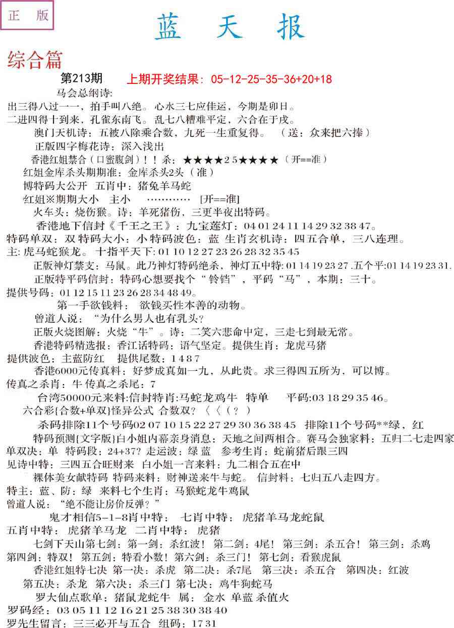 213期蓝天报A[图]