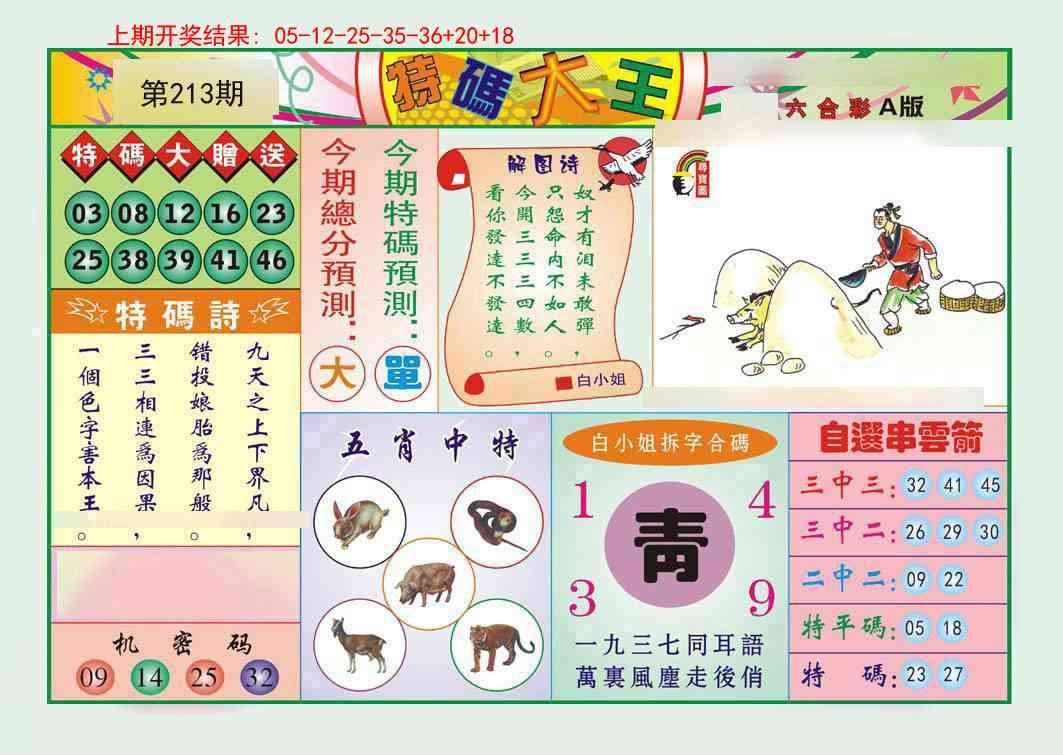 213期特码大王A[图]