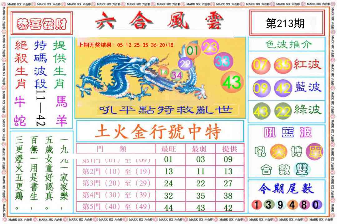 213期六合风云《另版》[图]