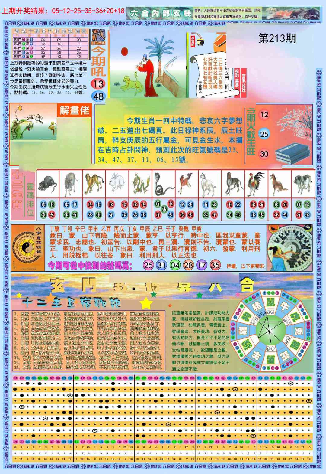 213期(新版)内部玄机A[图]