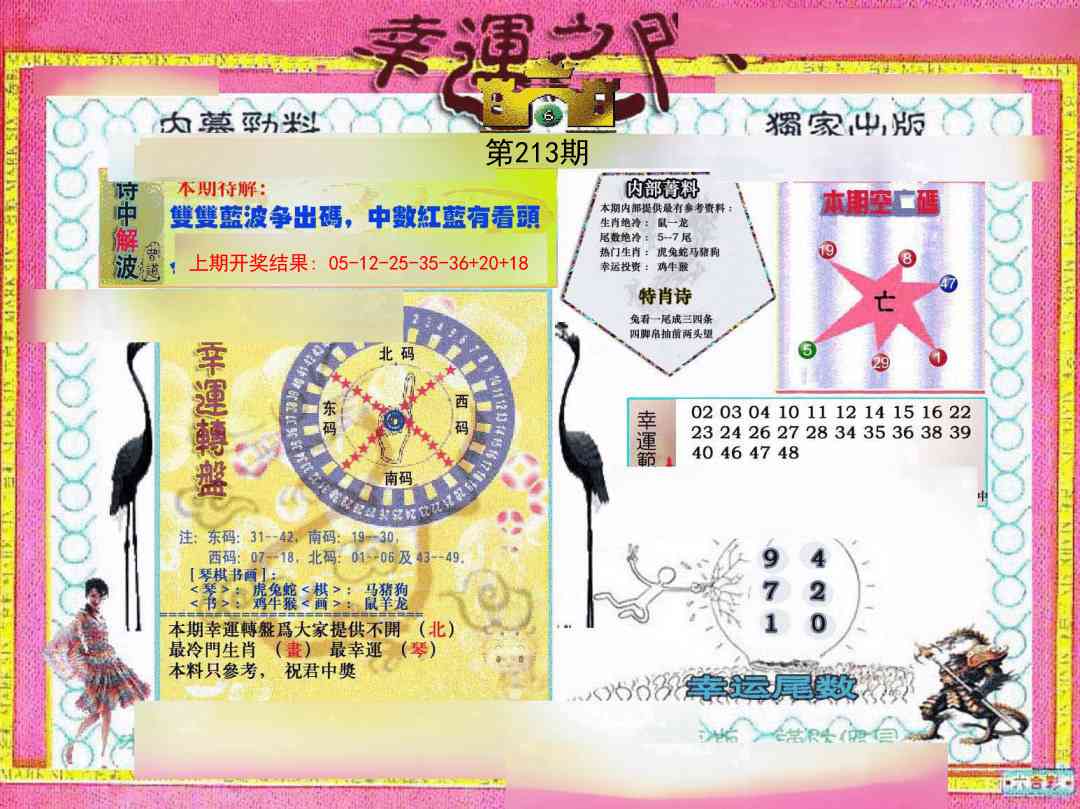 213期幸运之门[图]