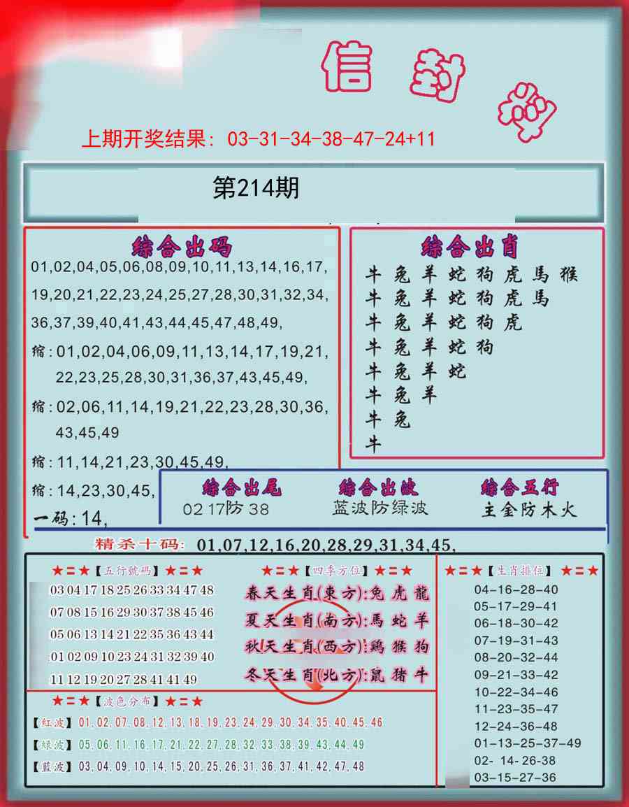 214期信封料[图]