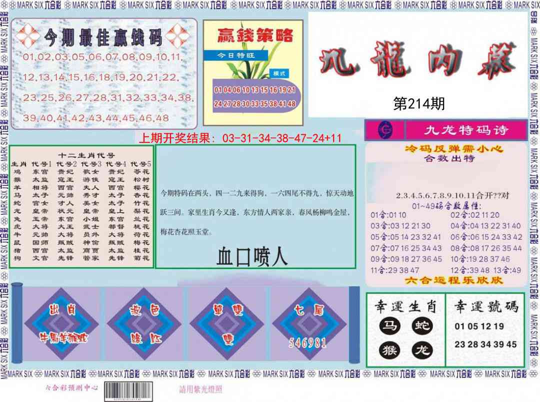 214期九龙内幕[图]