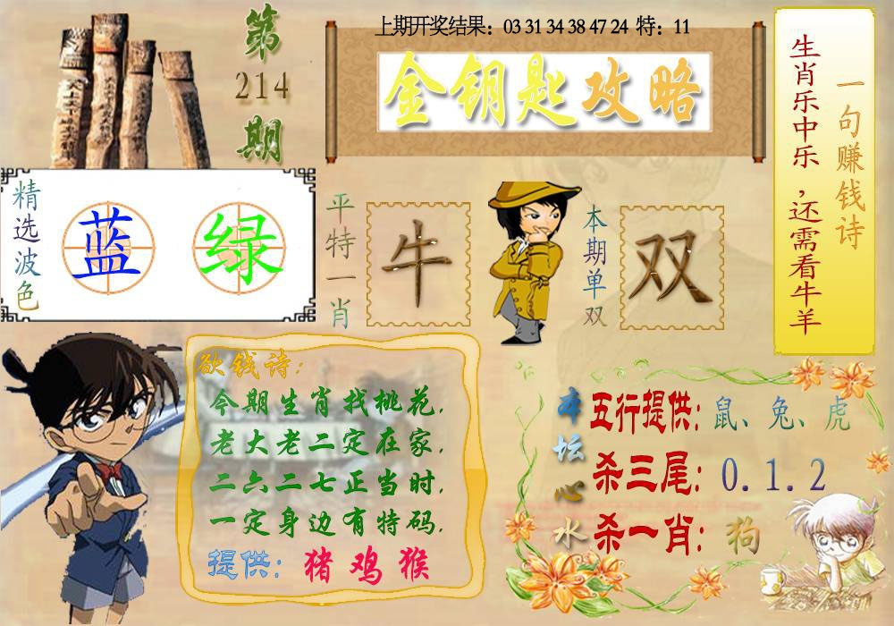 214期《金钥匙攻略》[图]