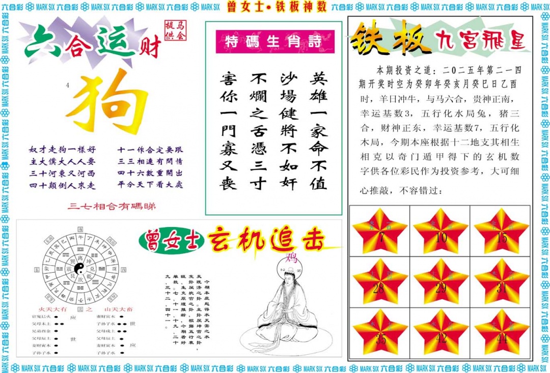 214期曾女士铁板神数B[图]