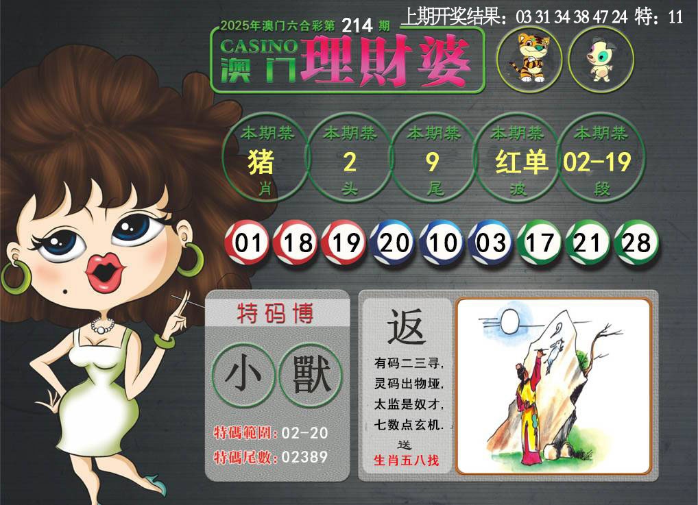 214期澳门理财婆[图]