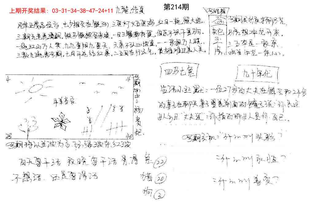214期手写九龙内幕[图]