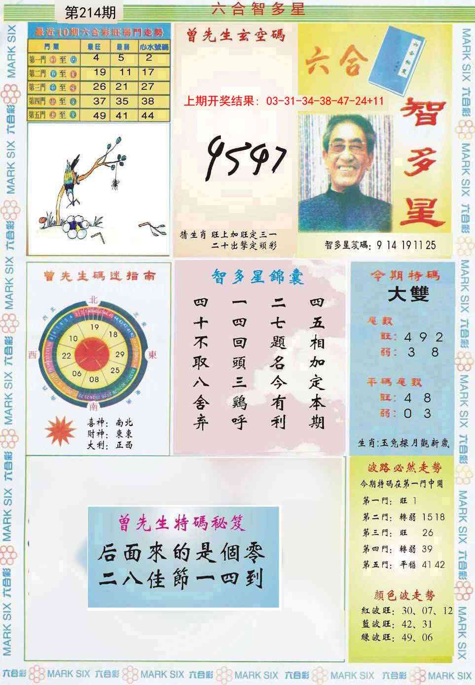 214期六合智多星[图]