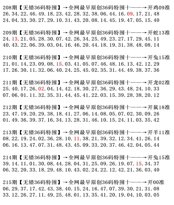 215期36码特围[图]