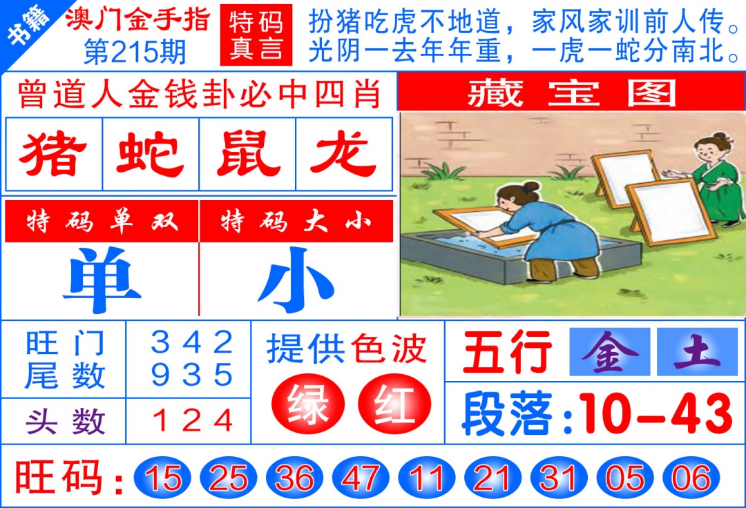 215期澳门金手指[图]