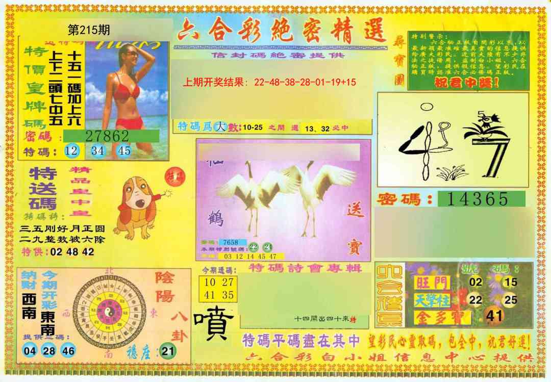 215期绝密精选A[图]