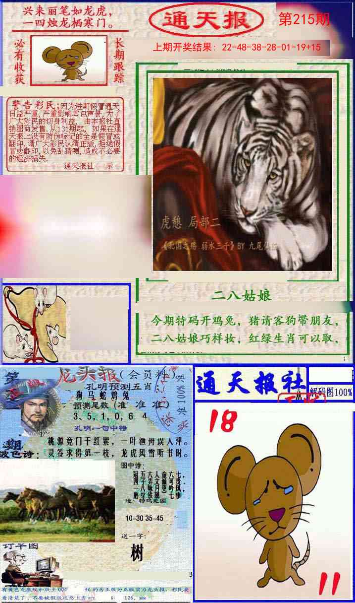 215期实力通天报[图]