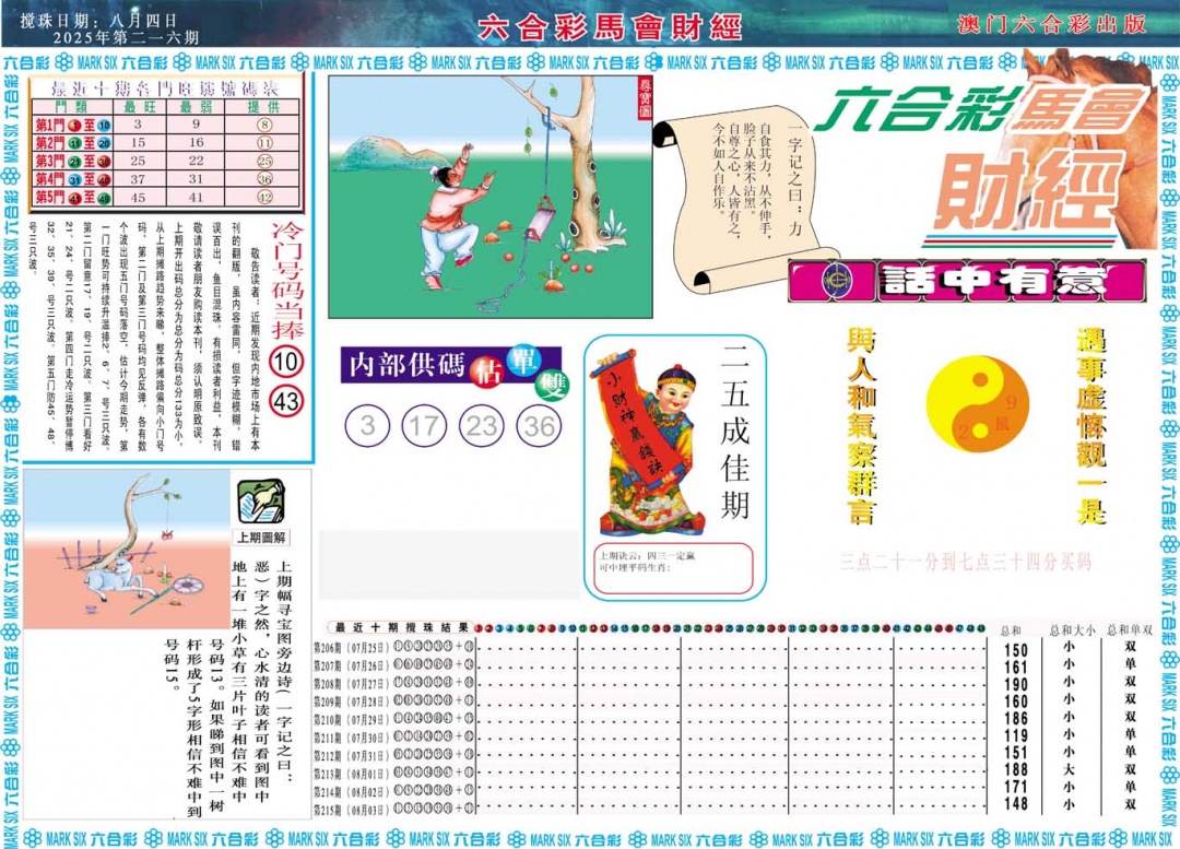216期马会财经A[图]