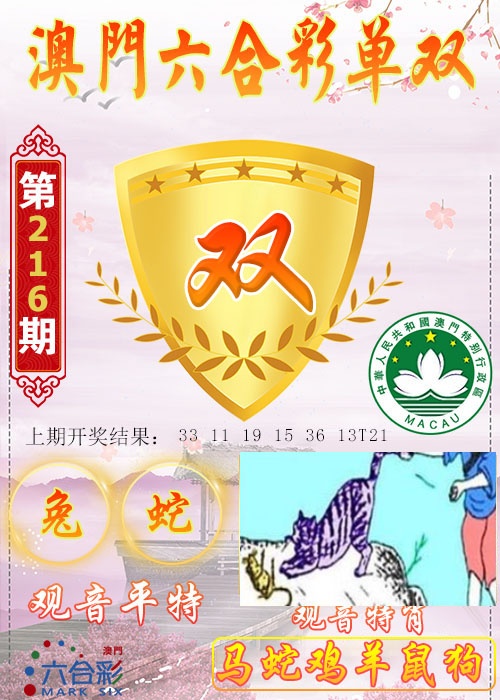 216期六合单双图[图]