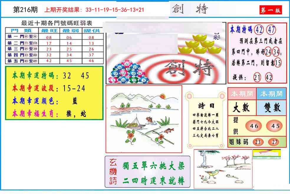 216期九龍创特A(推荐)[图]