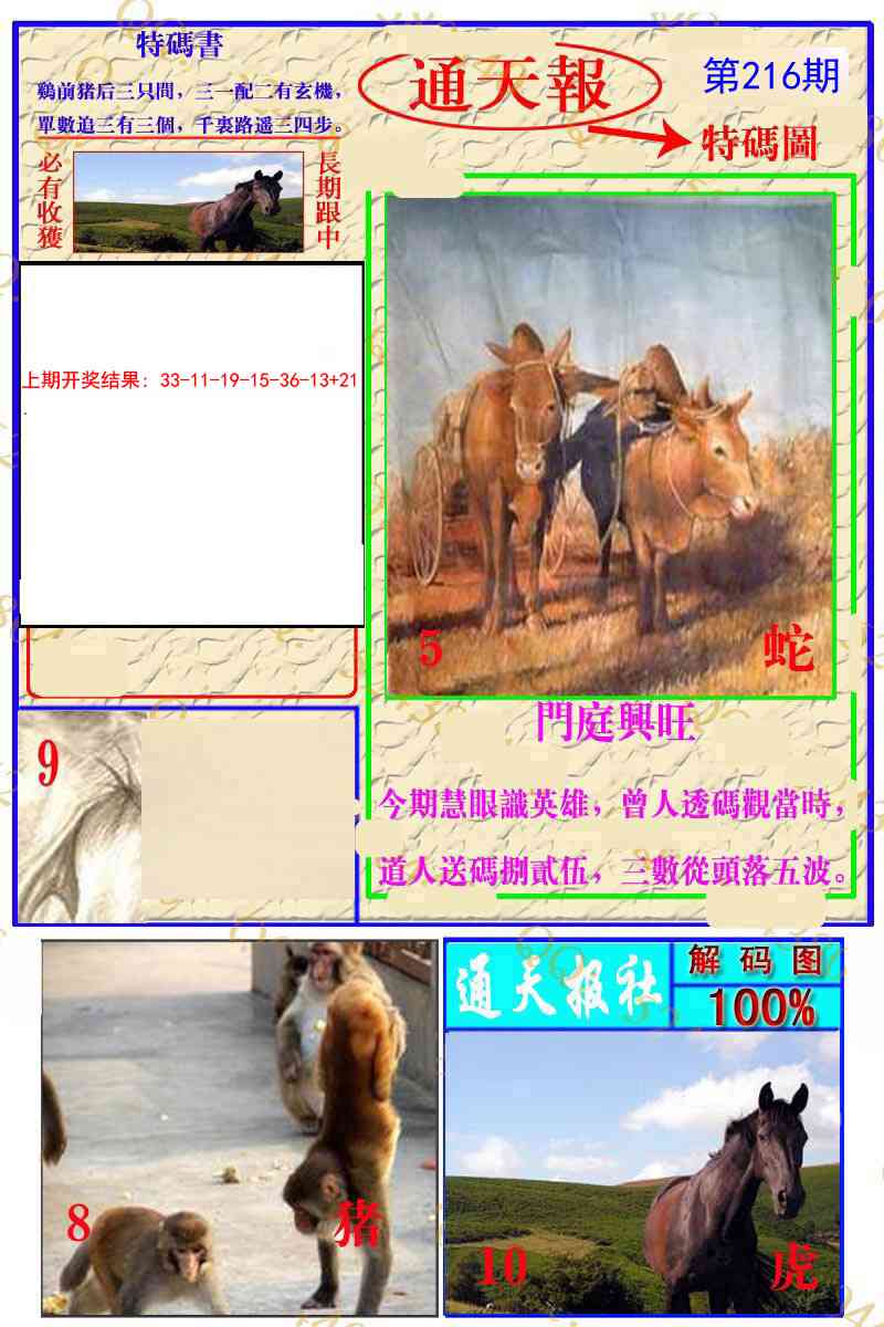 216期通天特解图[图]