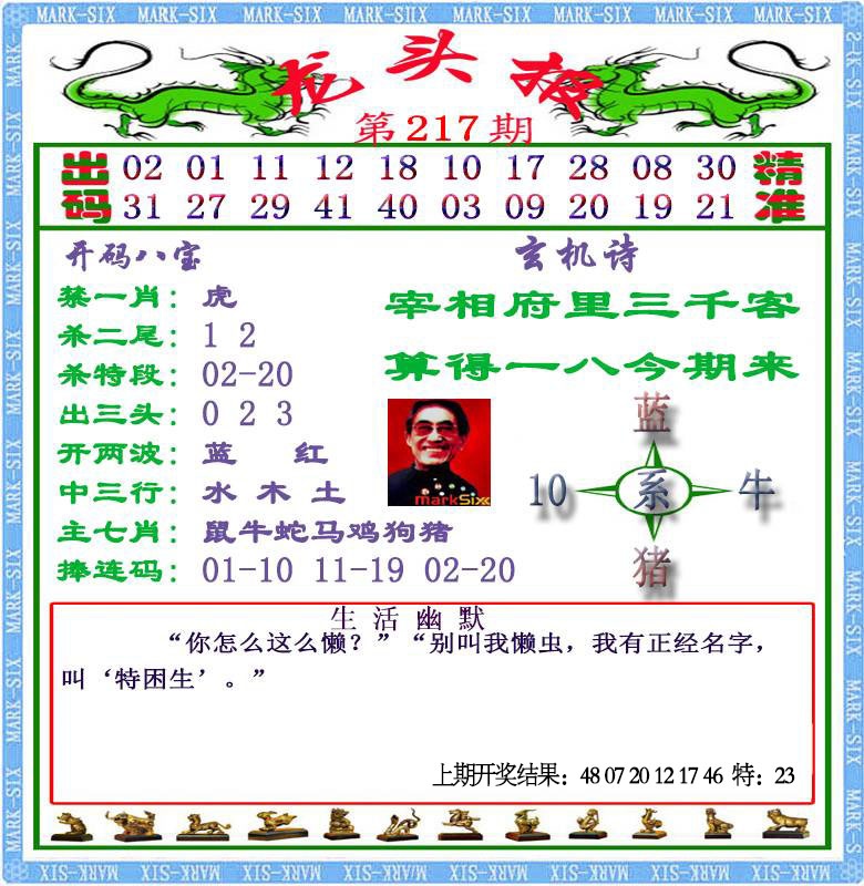 217期龙头报[图]