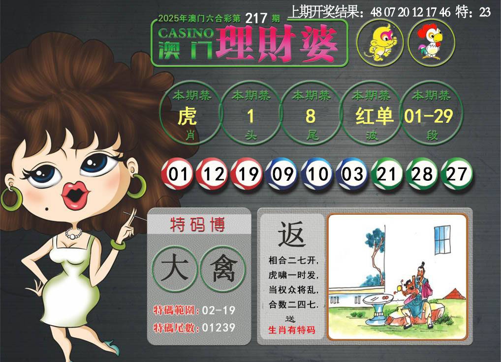 217期澳门理财婆[图]