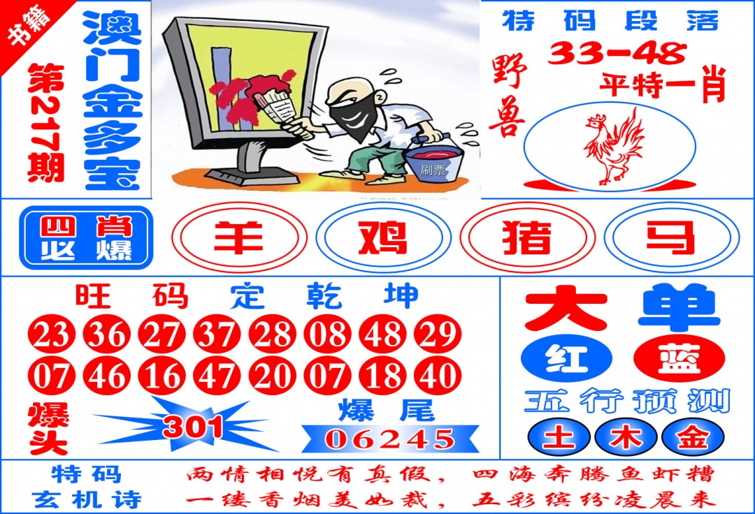 217期澳门金元宝[图]
