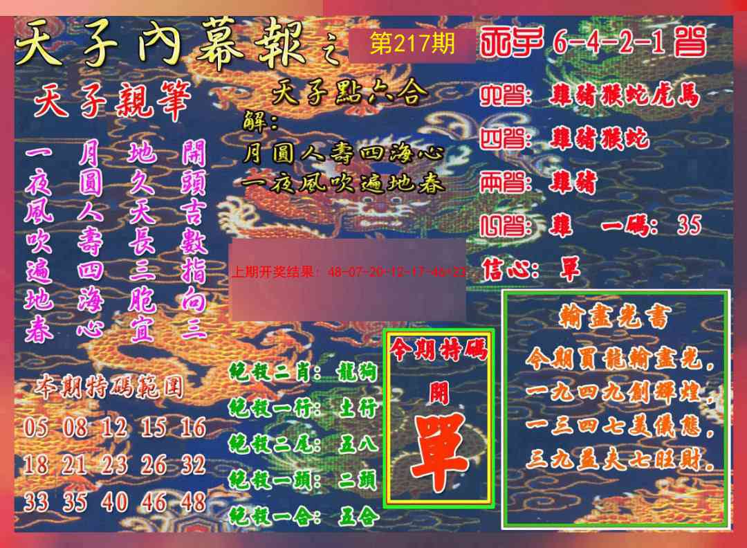 217期天子内幕报A[图]