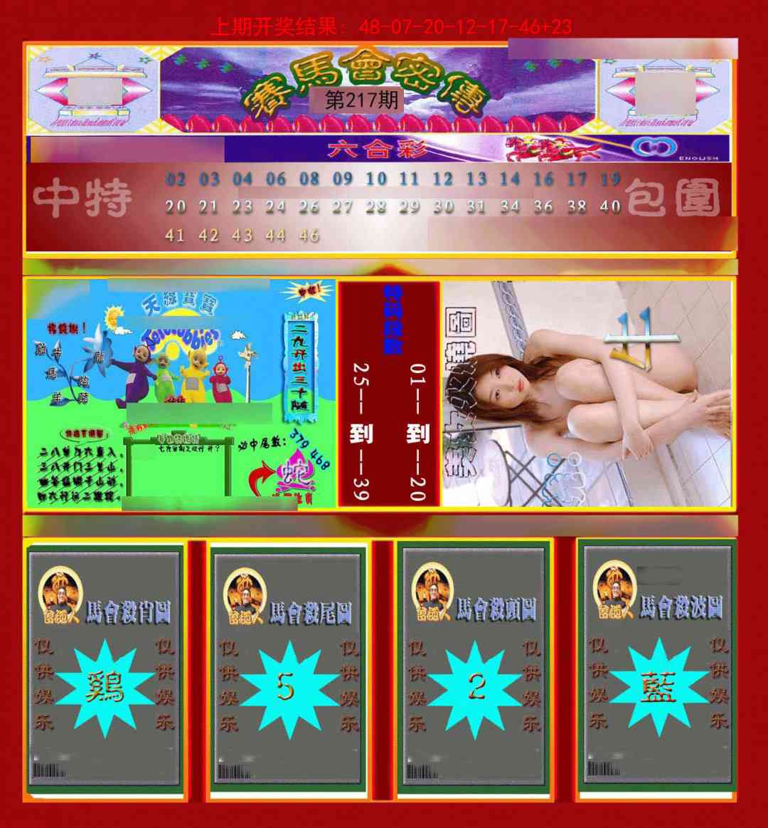 217期赛马会密传[图]