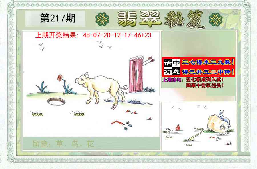 217期翡翠秘笈(信封)(另版)[图]