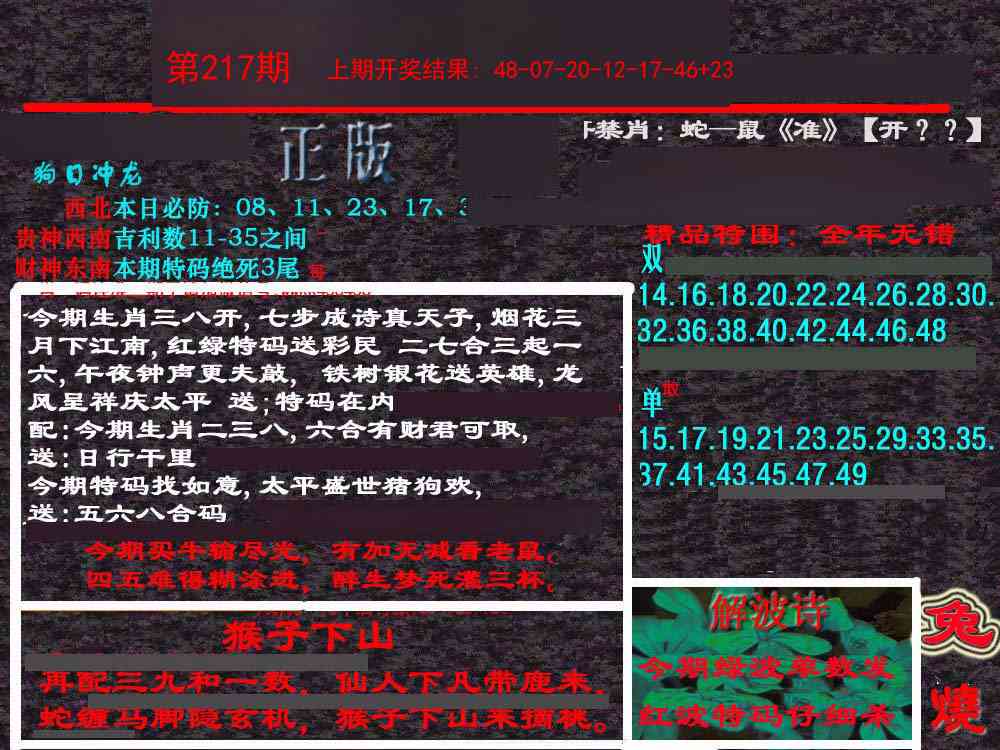 217期新港内幕[图]