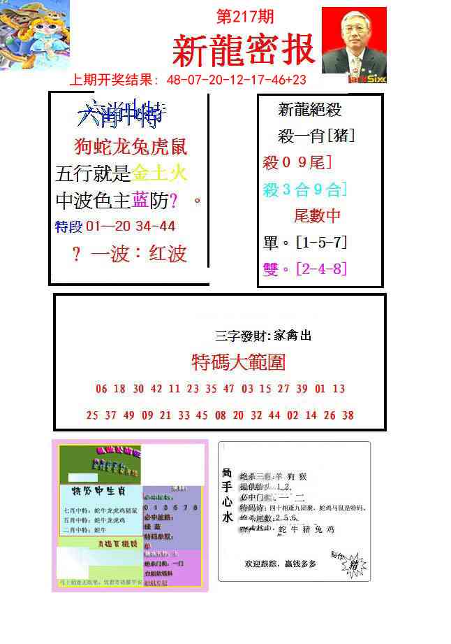 217期新龙密报[图]