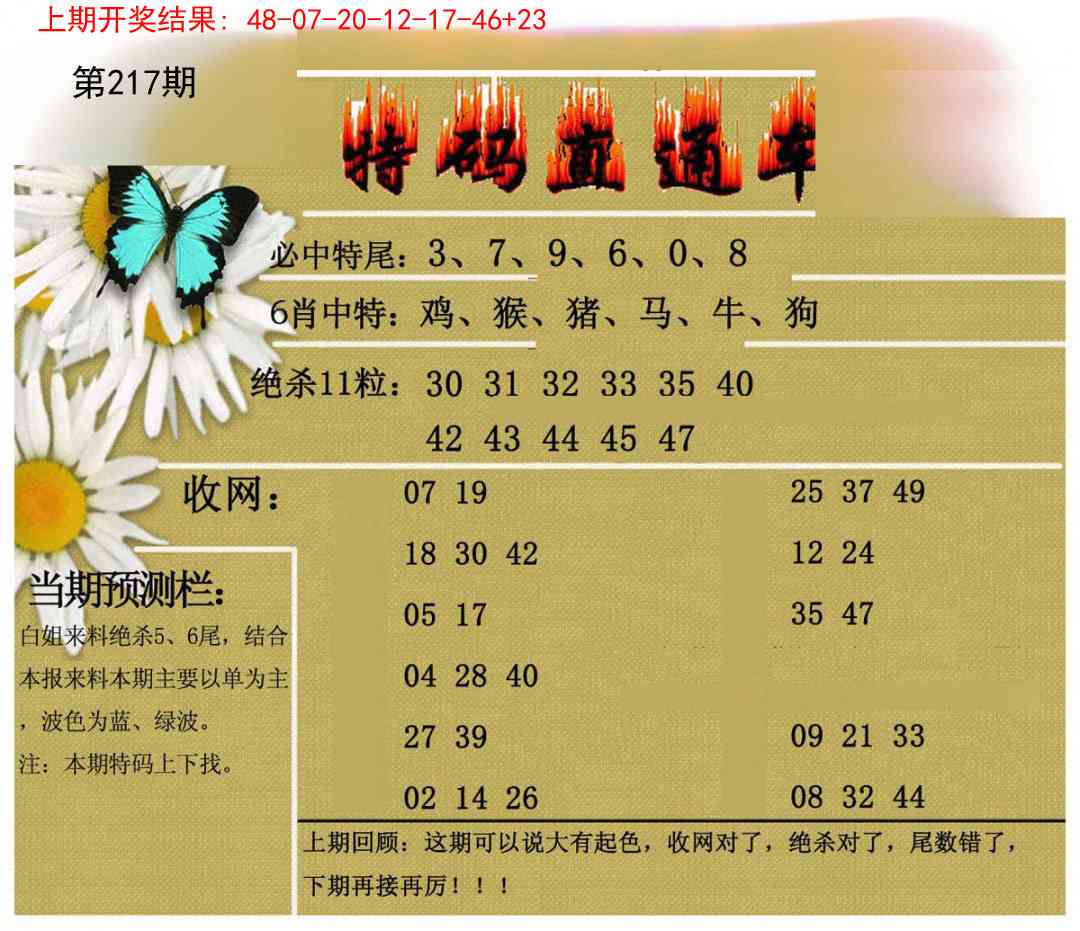 217期特码直通车[图]