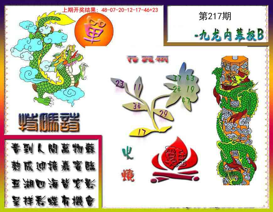 217期九龙内幕特肖图a[图]