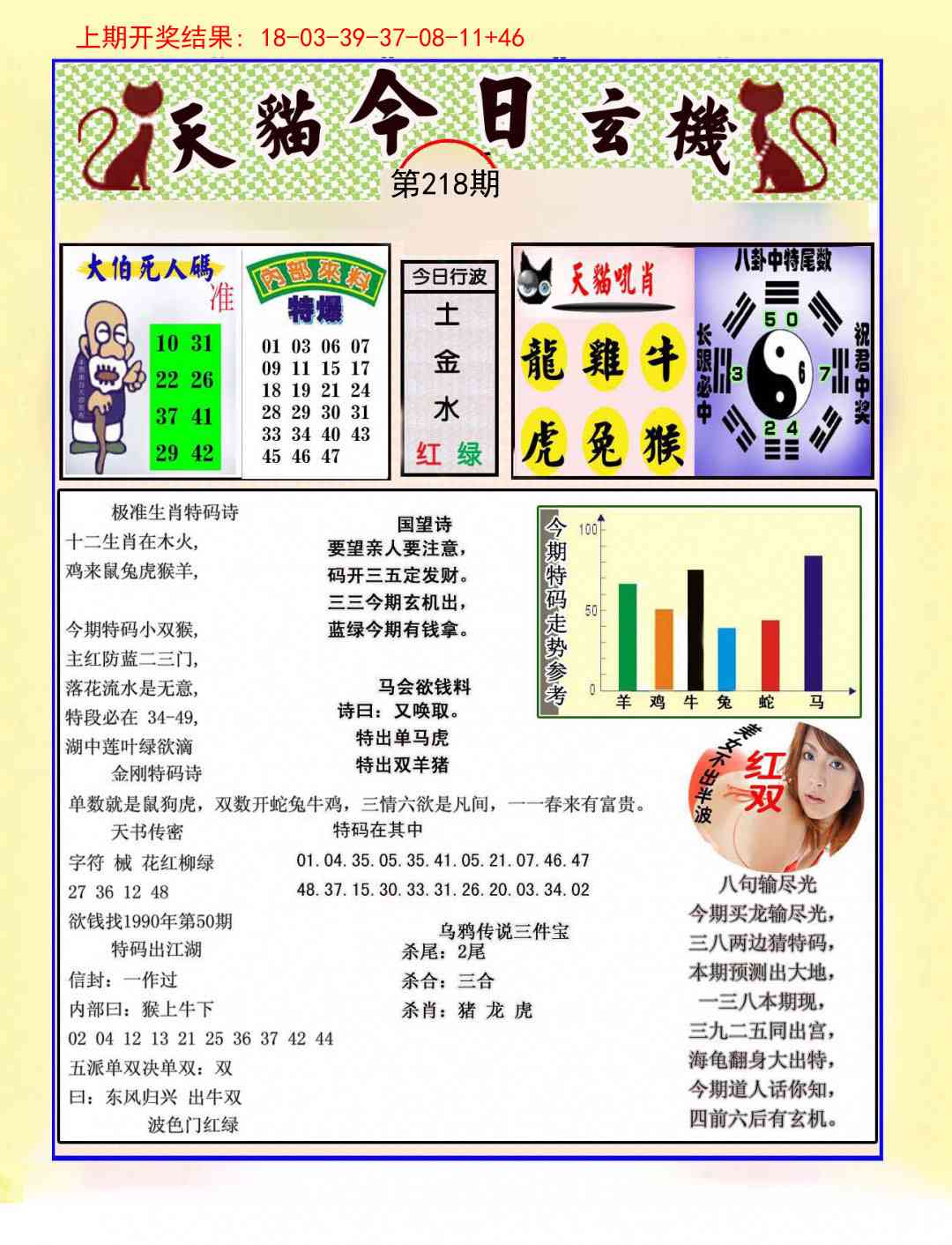 218期今日玄机图A[图]