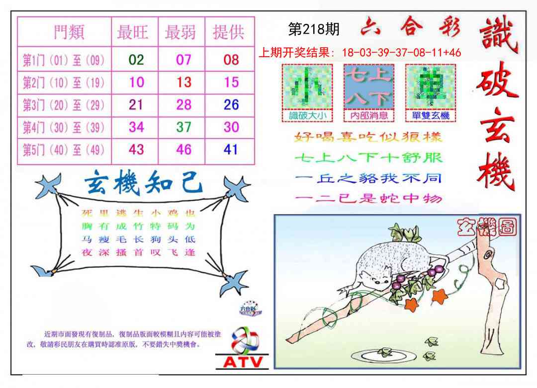 218期识破玄机[图]