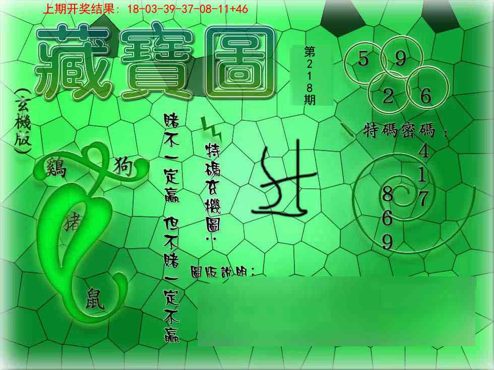 218期九龍玄机报[图]