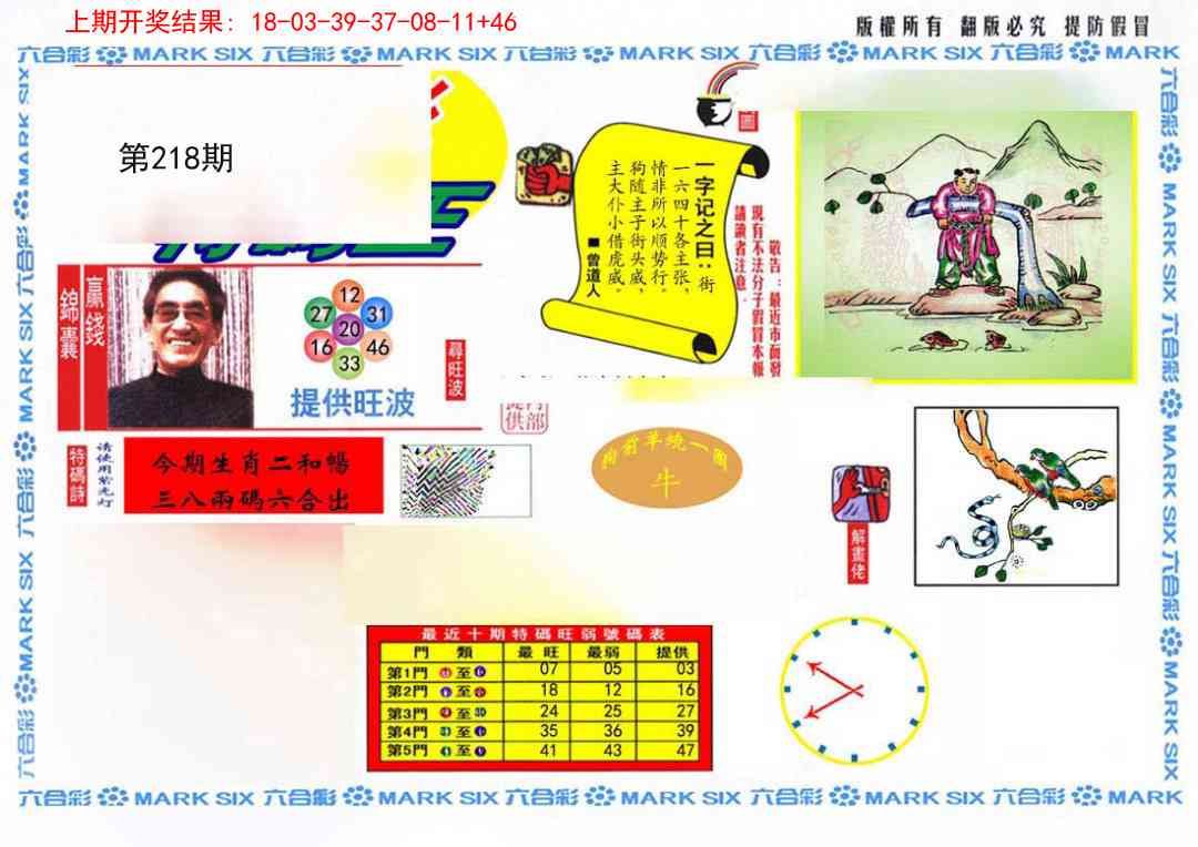 218期心水特码(信封)[图]
