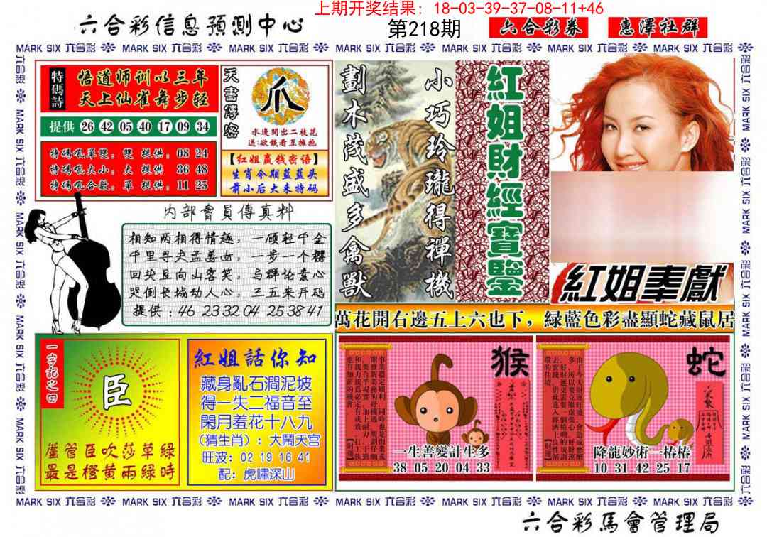 218期红姐财经宝鉴[图]